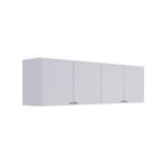 Alacena Orlandi 4 Ptas 4007 160x45x30CM Blanco