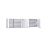 Alacena Orlandi 4 Ptas 4007 160x45x30CM Blanco
