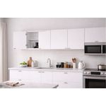 Alacena Orlandi 4 Ptas 4007 160x45x30CM Blanco