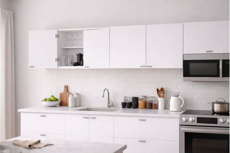 Alacena Orlandi 4 Ptas 4007 160x45x30CM Blanco