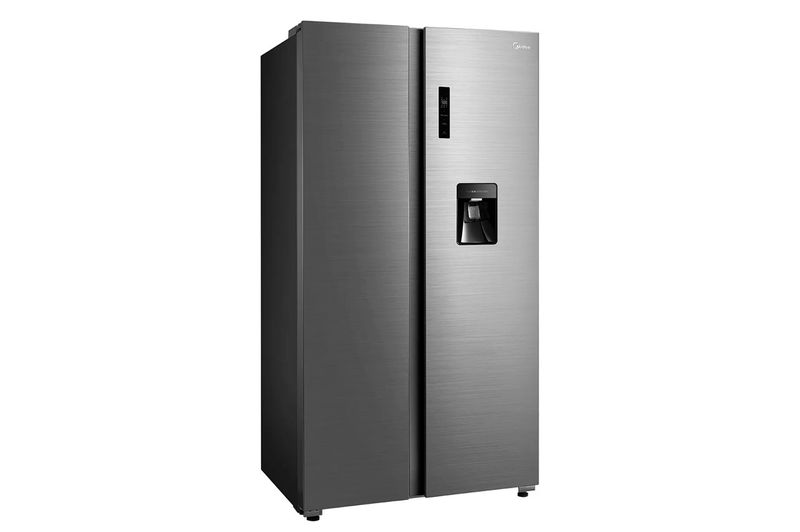 Heladera No Frost Inverter Side by Side Midea 510L Inox
