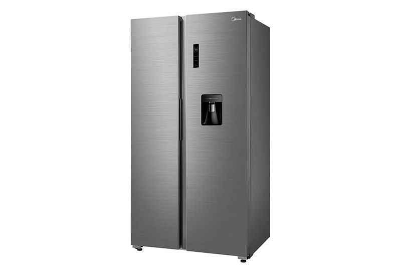 Heladera No Frost Inverter Side by Side Midea 510L Inox