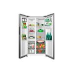 Heladera No Frost Inverter Side by Side Midea 510L Inox