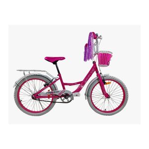 Bicicleta Avelino C/Canasta R20 Rosa