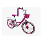 Bicicleta Avelino C/Canasta R20 Rosa