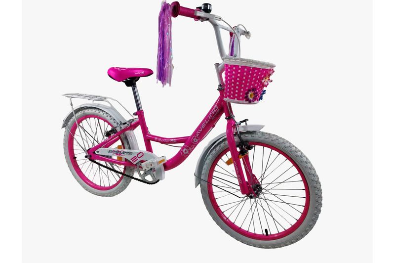 Bicicleta Avelino C/Canasta R20 Rosa