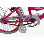 Bicicleta Avelino C/Canasta R20 Rosa