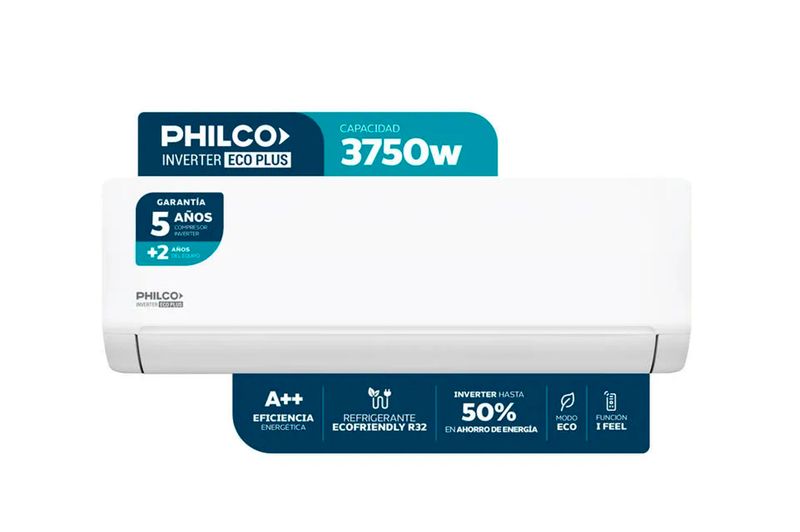 Aire Acondicionado Split Inverter F/C 3750W PHIN37HA2AN