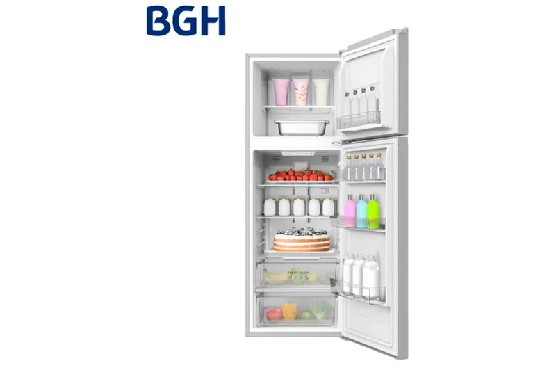 Heladera No Frost BGH BRT330I1A 338L Inox