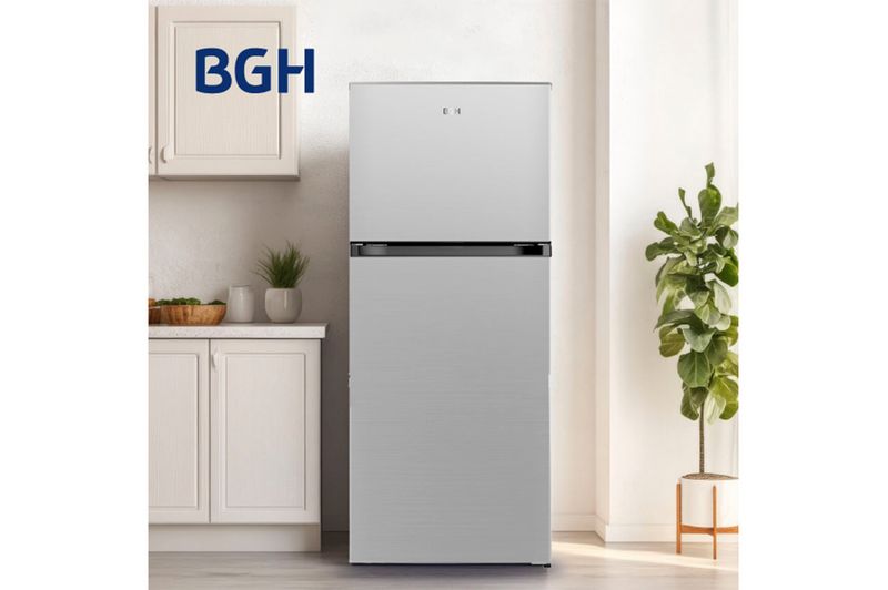 Heladera No Frost BGH BRT405I1A 404L Inox
