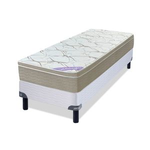 Conjunto Sommier y Colchón de resortes Inducol Pocket Firm de 1 1/2 plazas 100x190 cm