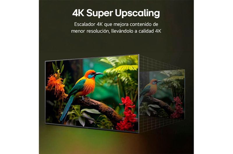 Smart TV 43” UHD 4K con AI Thinq LG 43UA8050PSA