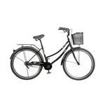 Bicicleta Paseo R27 Kanji KJW-27ACECAN-BLK C/Canasta Negro