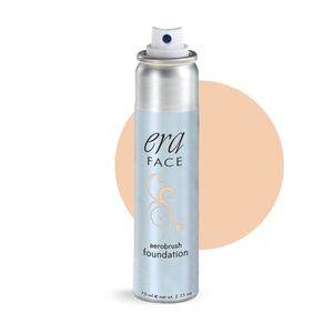 Maquillaje en aerosol facial ERA (R4 Champagne, 2.25 onzas) - base de aerógrafo, para uso diario,
