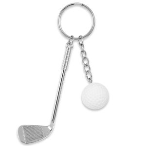 Llavero para palos de golf, regalos de golf para hombres, mujeres, golfistas, mini llavero de
