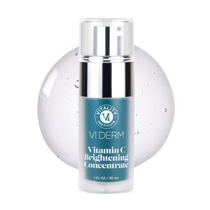 VI DERM Concentrado iluminador de vitamina C con fórmula superconcentrada, mejora la producción de