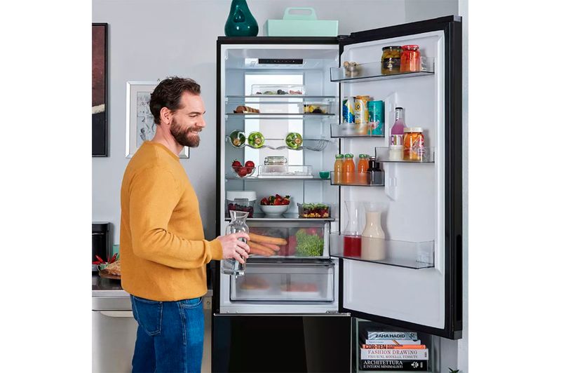 Heladera Combi Candy 442L CCG2T718EB Negro