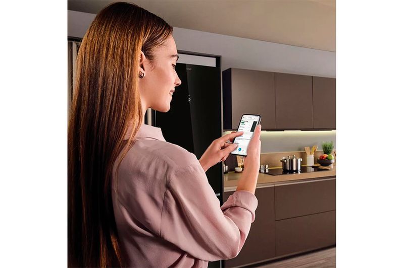 Heladera Combi Candy 442L CCG2T718EB Negro