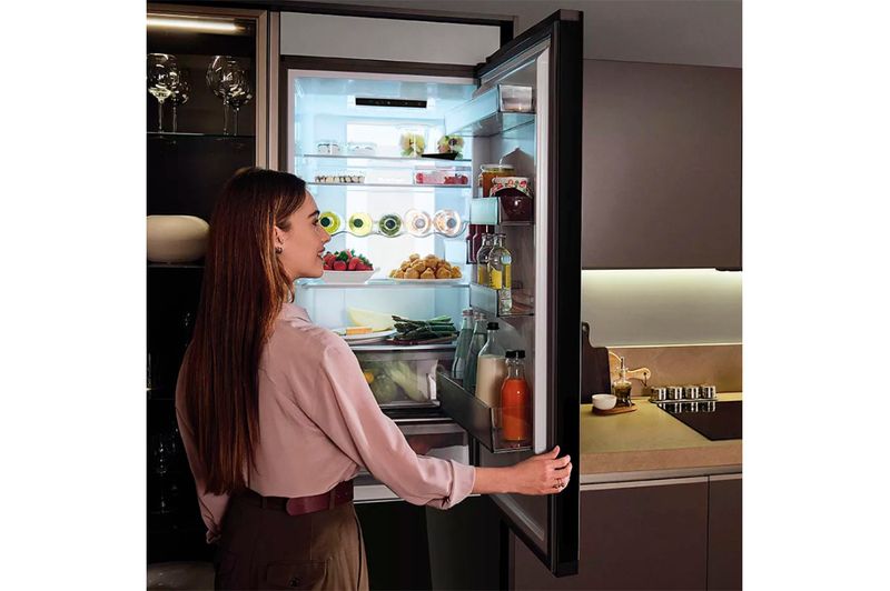 Heladera Combi Candy 442L CCG2T718EB Negro