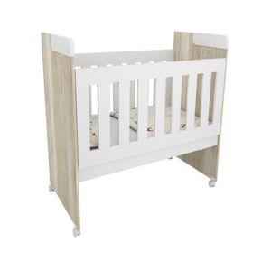 Cuna Multifunción 3 en 1 con Ruedas y Baranda Deslizable - 1727