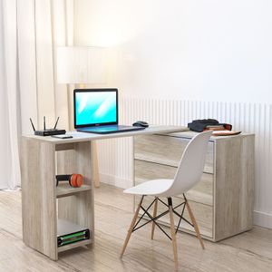 Mesa Escritorio o Rack TV Giratorio - 5012