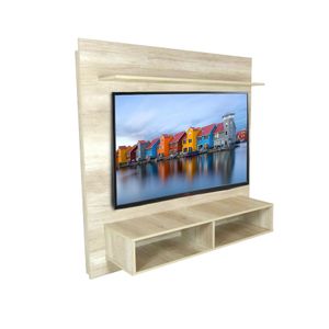 Panel Rack Flotante para TV con Estantes y Nichos - 1850