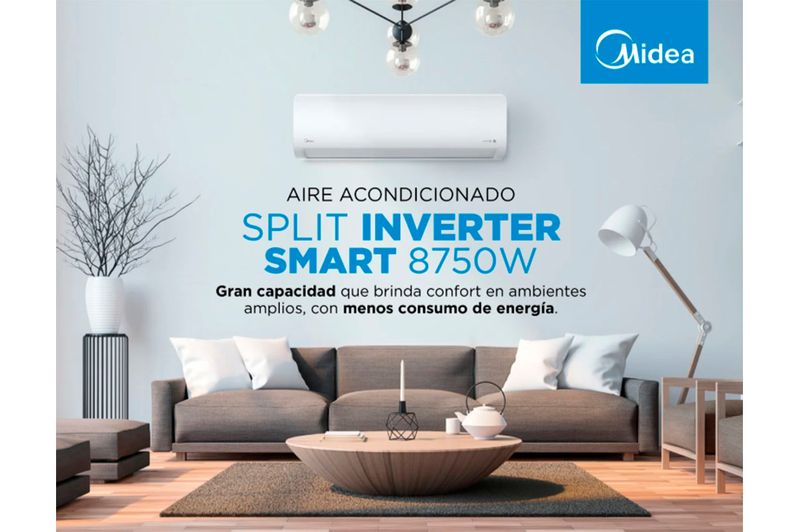 Aire Acondicionado Split Inverter F/C Midea 7525F MSAGIC-30H-N10M