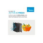 Heladera Inverter Midea MDRT385MTF46AD 266Lts Inox