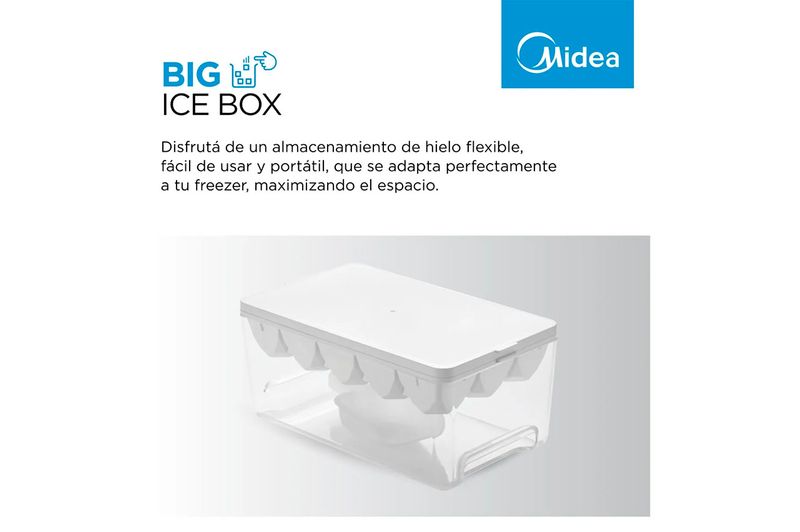 Heladera Inverter Midea MDRT385MTF46AD 266Lts Inox