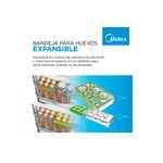 Heladera Inverter Midea MDRT385MTF46AD 266Lts Inox