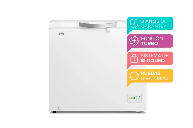 Freezer Horizontal Gafa FGHF200B 200L