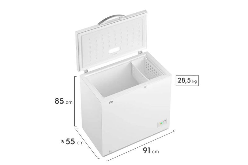 Freezer Horizontal Gafa FGHF200B 200L