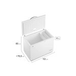 Freezer Horizontal Gafa FGHF300B 316L