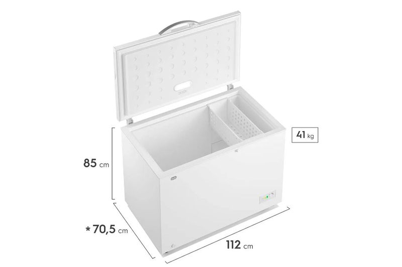 Freezer Horizontal Gafa FGHF300B 316L