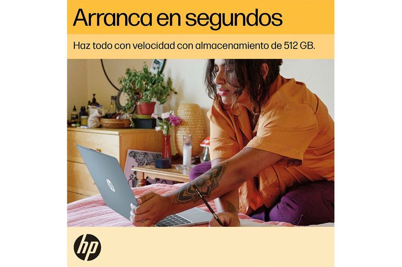 Notebook HP 15.6'' AMD R3 8GB 512GB SSD FC0235LA
