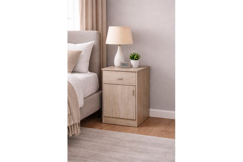 Mesa de Luz Ricchezze  Piu Pack 1Pta 1Caj Fresno