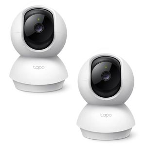 Kit x2 Cámaras de seguridad Interior TP-Link TAPO C200C HD Detección por IA