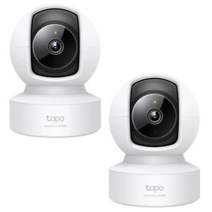 Kit x2 Cámaras de seguridad Interior TP-Link TAPO C222 QHD Ethernet y Wi-Fi