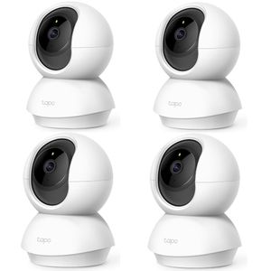 Kit x4 Cámaras de seguridad Interior TP-Link TAPO C200 Full HD