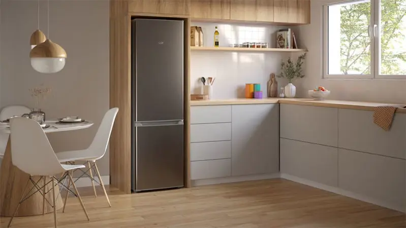 Heladera con Freezer Gafa HGBF270P Plata 254L Bottom Freezer