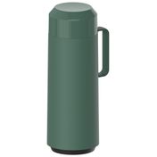 Termo Exata de Plástico Verde con Tapa Rosca 1L