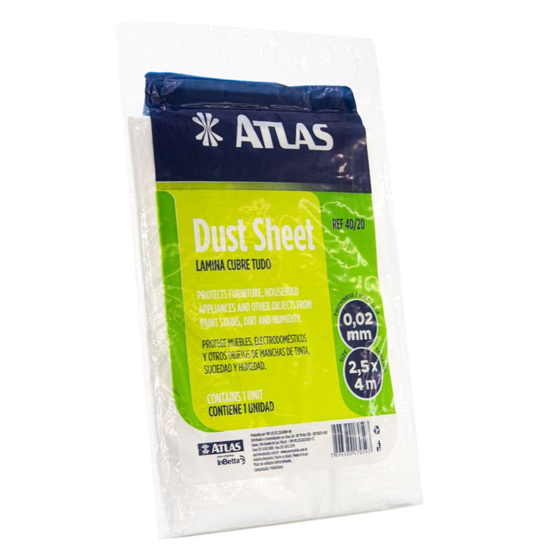 Atlas: Lona Plástica 2.5x4