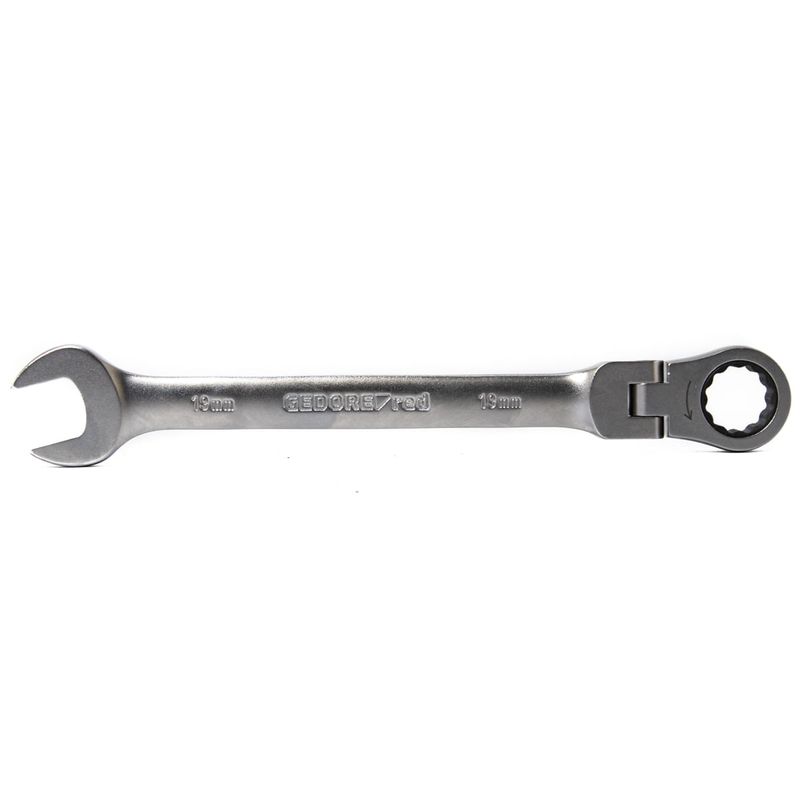 Gedore Red: Llave Combinada Articulada Con Crique 19 Mm