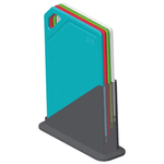TRAMONTINA: Juego de Tablas Mix Color de Polipropileno con soporte 4 Piezas