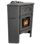 Calefactor a leña 19000 kcal rinconero con horno Lepen