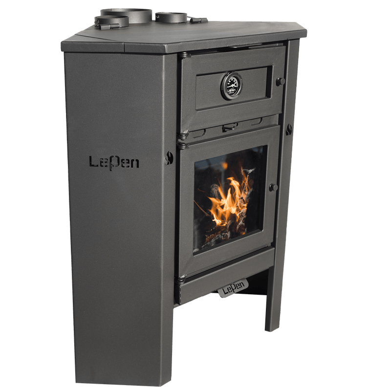 Calefactor a leña 19000 kcal rinconero con horno Lepen