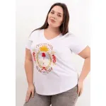 Remera de algodón escote V - Cápsula Arg. Escudo Talle XL - Haya Paz