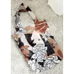 Tote bag - Diseño exclusivo Flores Neutro Neutros - Haya Paz