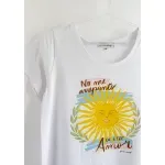 Remera de algodón escote redondo - Cápsula Arg. Sol Talle M - Haya Paz