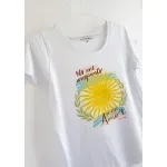 Remera de algodón escote redondo - Cápsula Arg. Sol Talle M - Haya Paz